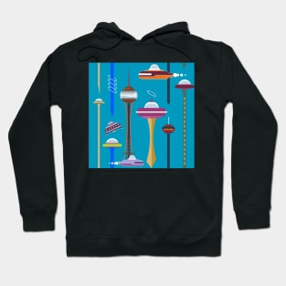 City in Orbit Hoodie